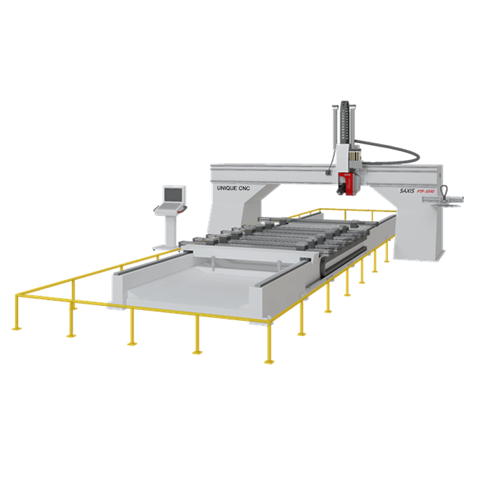 Multi-functional 5 Axis CNC Router With PTP Table
