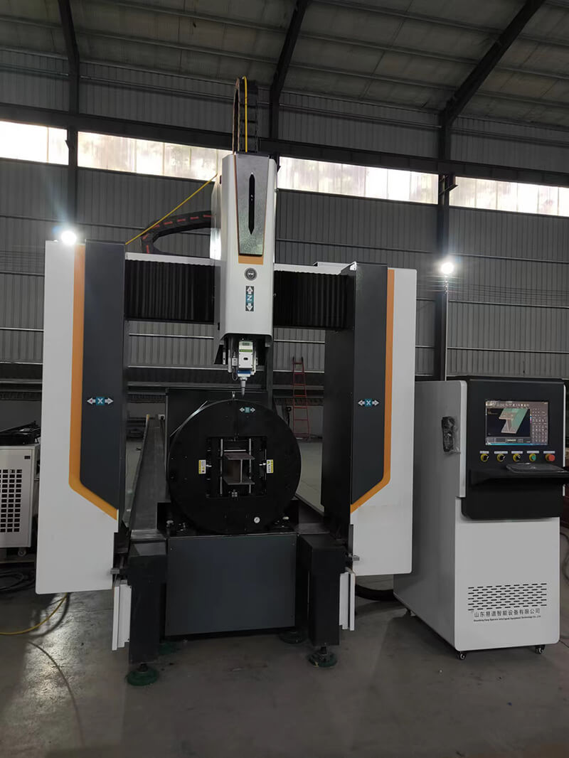 Pipe Cutting CNC Fiber Laser Machine For Various Steel SS Buy cnc