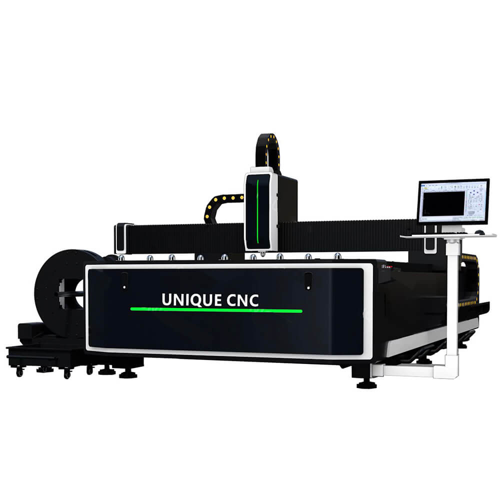 Metal Sheet And Tube Cnc Fiber Laser Cutting Machine 